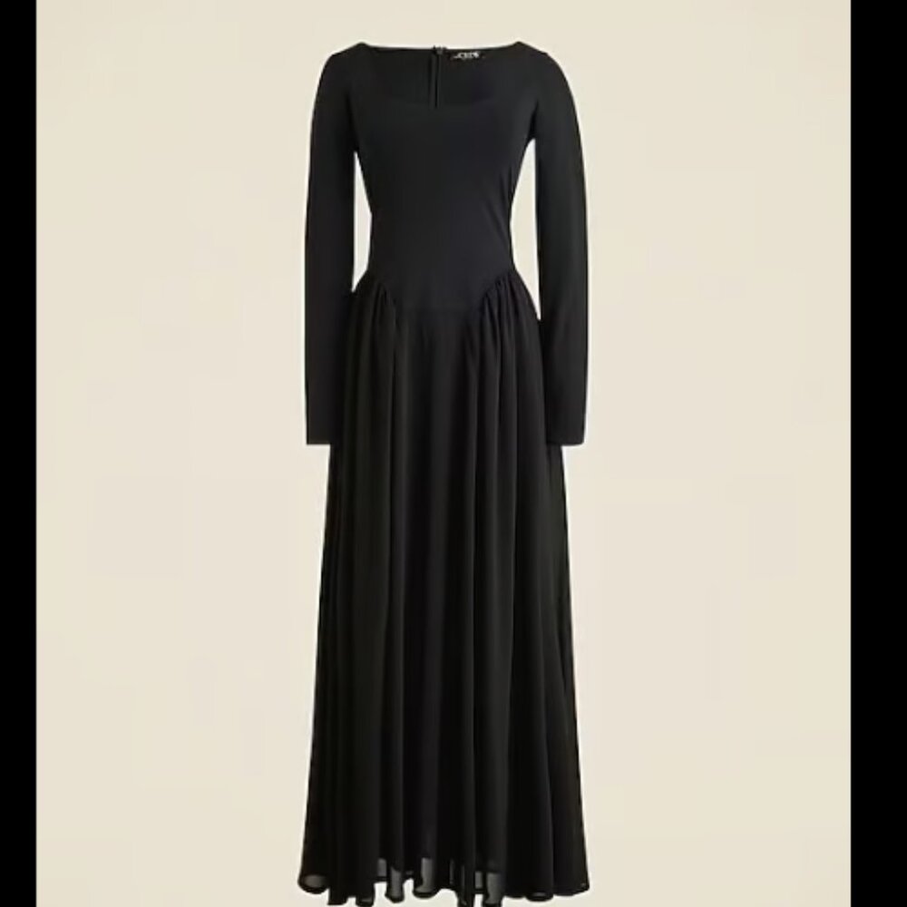 NWT Jcrew Ballet dress with chiffon skirt Size: XS
